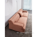 Luxus-Wohnzimmer-Möbel-Sofa-Set und gold-weiße Stoff-Wohnzimmer-Sofa-Set